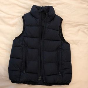 S GAP KIDS warmest puffer vest navy